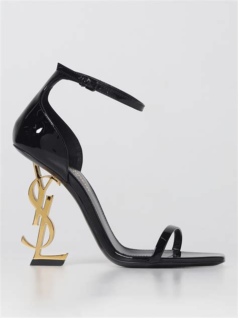 sandali yves saint laurent velluto|designer saint laurent sandals.